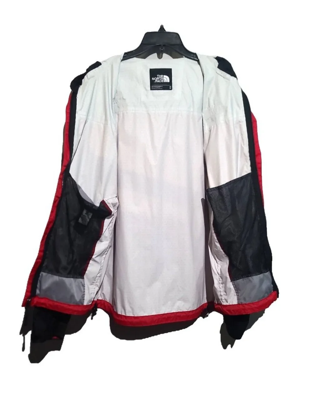The North Face DryVent Jacket Red Full Zip Hooded S
